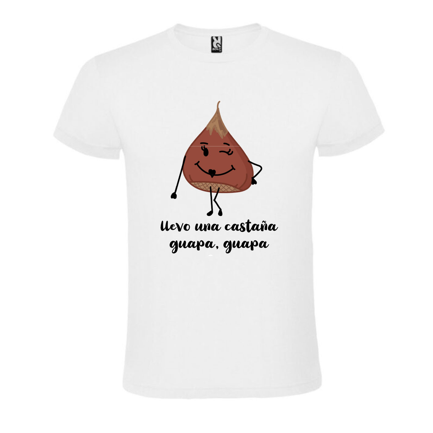 Camiseta castaña